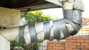 What is a common mistake in ductwork installation